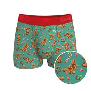 Shinesty The Ginger Rail Gingerbread Ball Hammock® Pouch Trunks Underwear